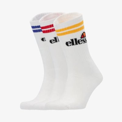 Носки Ellesse Pullo, 3 пары, Белый Аксессуары / Одежда, обувь и аксессуары | V4.Market