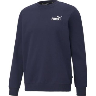 Джемпер мужской Puma ESS Small Logo Crew FL (M; 46-48; blue (синий); 58668276-M) Толстовки, джемперы, свитеры, худи / Одежда, обувь и аксессуары | V4.Market