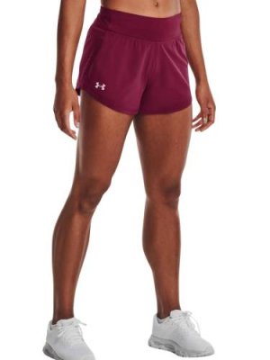 Шорты женские Under Armour UA Speedpocket Perf Short (XL; 48-50; raspberry (малиновый); 1361379-636-XL) Шорты / Одежда, обувь и аксессуары | V4.Market