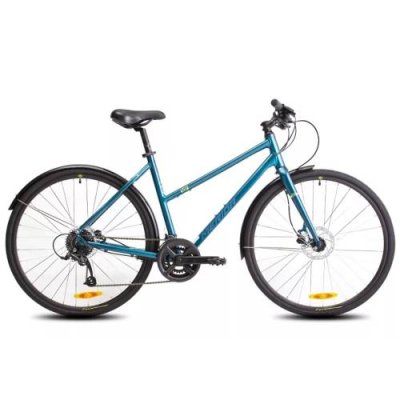 Городской велосипед Merida Crossway Urban 50 Lady, 2023, RU39566 (Рама: M(51cm); GlossyBlack/MattSilver) / Городские | Спорт и отдых | V4.Ru: Маркетплейс