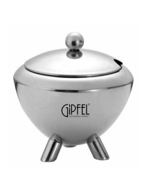 Сахарница из нержавеющей стали Gipfel Oreole 9831 0,4 л Сахарницы / Товары для дома | V4.Market