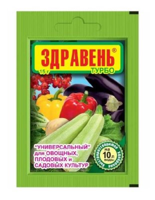 Удобрение Здравень турбо универсальный для овощных, плодовых и садовых культур 15 г / Универсальные | Дача, сад и огород | V4.Ru: Маркетплейс