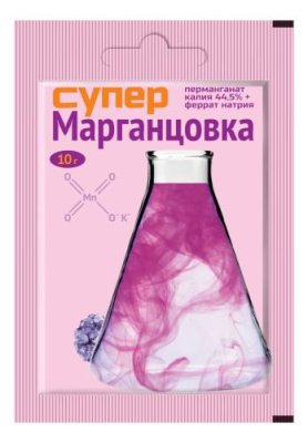 Супер марганцовка 10 г / Товары для рассады | Дача, сад и огород | V4.Ru: Маркетплейс