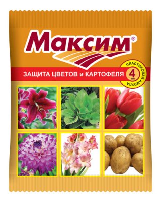 Максим, защита цветов и картофеля пластик амп. 4 мл Защита растений от болезней / Дача, сад и огород | V4.Market