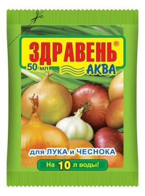 Удобрение Здравень АКВА для лука и чеснока 50 мл Для лука и чеснока / Дача, сад и огород | V4.Market