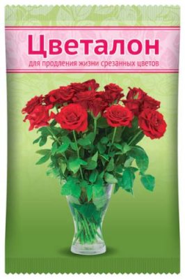 Цветалон, подкормка для срезанных цветов пласт. ампула 10 мл Товары для комнатных растений / Дача, сад и огород | V4.Market