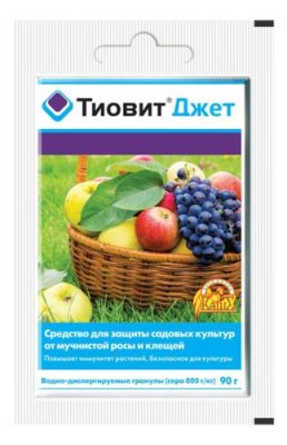 Тиовит Джет 90 г Защита растений от болезней / Дача, сад и огород | V4.Market