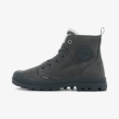 Женские ботинки Palladium Pampa Hi Zip NBK WL, Серый Новая коллекция / Одежда, обувь и аксессуары | V4.Market