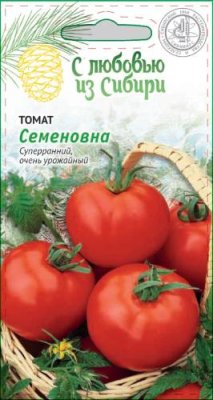 Томат Семеновна 0,05 гр цв.п (Сибирская серия) Сибирской селекции / Дача, сад и огород | V4.Market