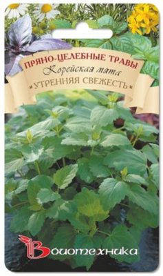 Мята корейская Утренняя Свежесть 0,1 гр Домашняя аптека / Дача, сад и огород | V4.Market