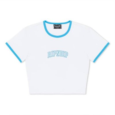 TEAM SPIRIT CROPPED RINGER TEE / Футболки | Одежда, обувь и аксессуары | V4.Ru: Маркетплейс