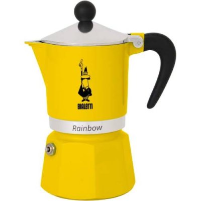 BIALETTI Кофеварка для эспрессо на 3 чашки Rainbow Bialetti / Турки для кофе | Товары для дома | V4.Ru: Маркетплейс