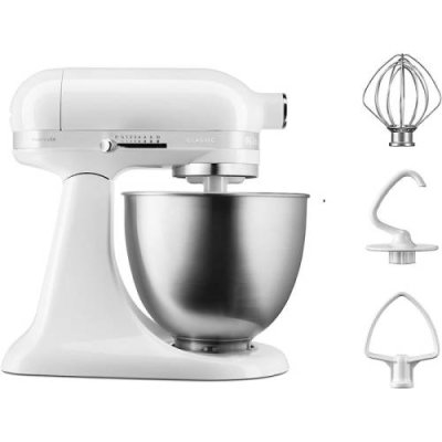 KitchenAid Кухонный комбайн 250 Вт, белый 5KSM3310XEWH KitchenAid / Кухонные комбайны | Товары для дома | V4.Ru: Маркетплейс