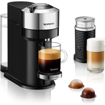 De'Longhi Эспрессо-машина капсульная, черная + вспениватель для молока Nespresso De'Longhi / Кофемашины | Товары для дома | V4.Ru: Маркетплейс