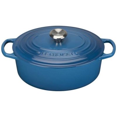 Le Creuset Гусятница / жаровня 29 см, синий марсель Le Creuset / Посуда для кухни | Товары для дома | V4.Ru: Маркетплейс