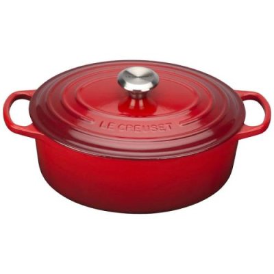 Le Creuset Гусятница / жаровня 29 см, вишневый Le Creuset / Посуда для кухни | Товары для дома | V4.Ru: Маркетплейс