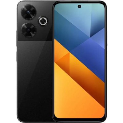 Мобильный телефон Xiaomi Poco M6 6/128Gb black (черный) Global Version / Xiaomi Poco M6 | Электроника | V4.Ru: Маркетплейс