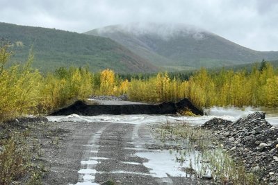 Временно закрыт проезд по автодороге «Амга» в Усть-Майском районе / ЯСИА   