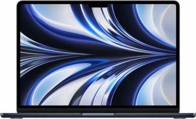 Apple MacBook Air 13" (M2, 8C CPU/10C GPU, 2022), 16 ГБ, 256 ГБ SSD, «полуночный черный» / Apple MacBook Air | Электроника | V4.Ru: Маркетплейс