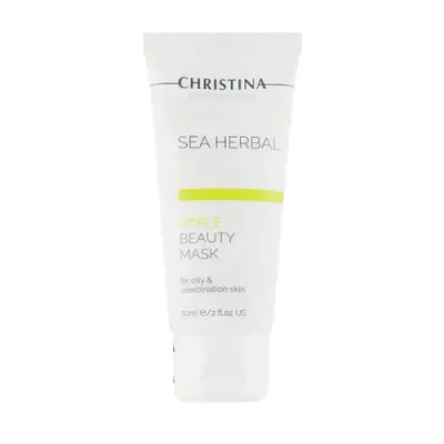 CHRISTINA Маска красоты яблочная для жирной и комбинированной кожи / Sea Herbal Beauty Mask Green Apple 60 мл / Маски | Товары для красоты | V4.Ru: Маркетплейс