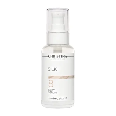 CHRISTINA Сыворотка шелковая для выравнивания морщин (шаг 8) / Silky Serum Silk 100 мл / Сыворотки | Товары для красоты | V4.Ru: Маркетплейс