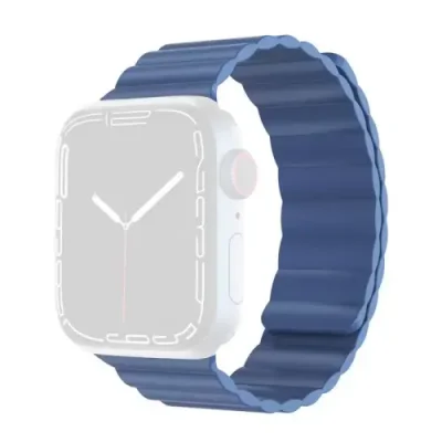 Ремешок Mutural Watch Band Modi для Apple Watch 42/44/45/49mm (Blue) / Ремешки и браслеты для умных часов Apple | Электроника | V4.Ru: Маркетплейс