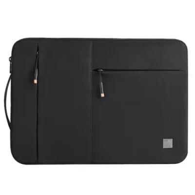 Чехол-сумка  WIWU Alpha Slim Sleeve для ноутбука до 15.6 Дюймов (черный) / для Apple MacBook 15" | Электроника | V4.Ru: Маркетплейс