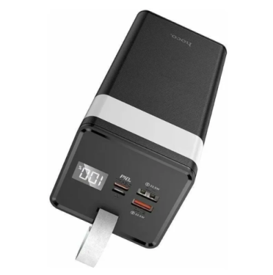 Внешний аккумулятор Hoco J86 40000mAh Micro USB/2xType-C/2xUSB/LED-фонарик (черный) / Универсальные внешние аккумуляторы | Электроника | V4.Ru: Маркетплейс