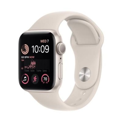 Apple Watch SE Gen 2 40mm (GPS) Starlight Aluminum Case with Starlight Sport Band (S/M) (MNT33/MR9U3) / Apple Watch SE Gen 2 | Электроника | V4.Ru: Маркетплейс