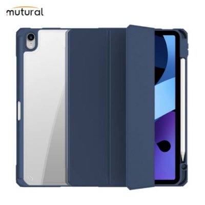 Чехол-книжка Mutural Folio Case для Apple iPad Air 4/Air 5 (10.9) (полиуретан с подставкой) (темно-синий) / для Apple iPad Air 4 (10.9) 2020/Air 5 (10.9) 2022/iPad 10 (10.9) 2022 | Электроника | V4.Ru: Маркетплейс