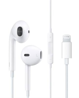 Наушники Apple EarPods with Lightning Connector (MMTN2) / Проводные наушники | Электроника | V4.Ru: Маркетплейс