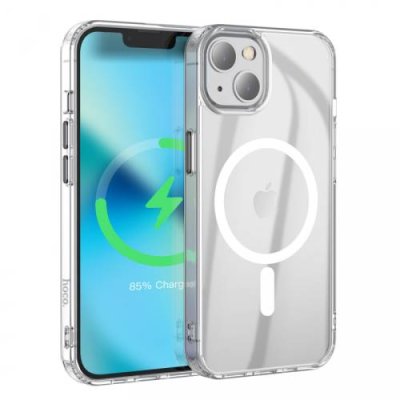 Чехол-накладка Hoco Magnetic Series TPU для iPhone 15 Plus силиконовый (прозрачный) / для iPhone 15 Plus/16 Plus | Электроника | V4.Ru: Маркетплейс