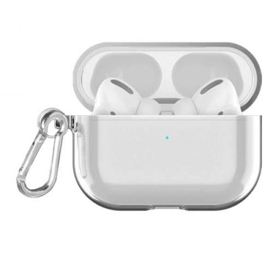 Чехол Silicone Case для AirPods Pro/Pro 2 силиконовый (прозрачный) / Чехлы и держатели для гарнитур | Электроника | V4.Ru: Маркетплейс