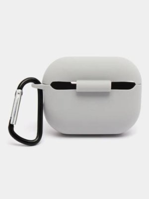 Чехол Protective Case для AirPods Pro/Pro 2 силиконовый (серый) / Чехлы и держатели для гарнитур | Электроника | V4.Ru: Маркетплейс