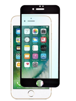 Защитное стекло Remax Tempered Glass 2.5D 9H 0.33мм для Apple iPhone 7/8/SE(2020) антибликовое цветное черное для iPhone 7/8/SE (2020) / Электроника | V4.Market