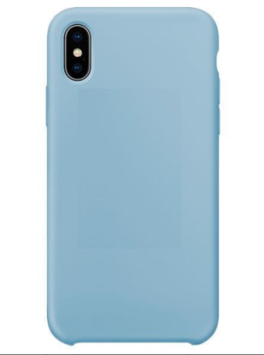 Чехол-накладка Silicone Case Series для Apple iPhone X/Xs (синий) для iPhone X/Xs / Электроника | V4.Market