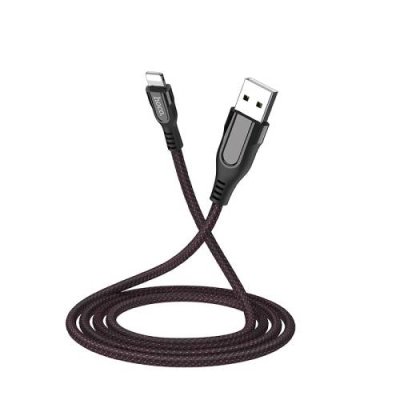 Кабель USB Hoco U54 Advantage Lightning Fast Charge 2.4A черный Кабели / Электроника | V4.Market