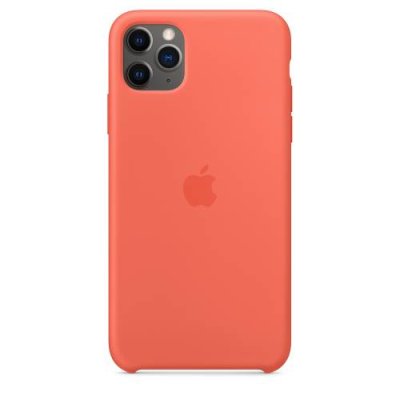 Чехол-накладка Silicone Case Series для Apple iPhone 11 Pro Max (оранжевый) для iPhone 11 Pro Max / Электроника | V4.Market