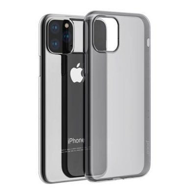 Чехол-накладка Hoco Light Series TPU для iPhone 11 Pro Max силиконовый (прозрачно-черный) для iPhone 11 Pro Max / Электроника | V4.Market