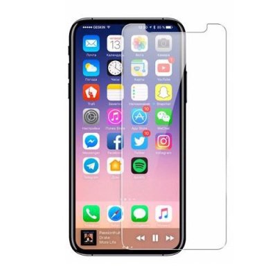 Защитное стекло Tempered Glass 9H 0.26mm для Apple iPhone 11 Pro/Xs/X антибликовое (прозрачный) для iPhone 11 Pro / Электроника | V4.Market