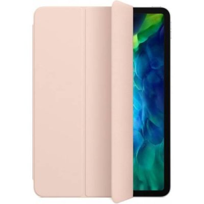 Чехол-книжка Smart Case для Apple iPad Pro 11 (2018) / Pro 2 (11) 2020 / Pro 3 (11) 2021 (искусственная кожа с подставкой) (розовый песок) для Apple iPad Pro 11 (2018) / Pro 2 (11) 2020 / Pro 3 (11) 2021/Pro 4 (11) 2022 / Электроника | V4.Market