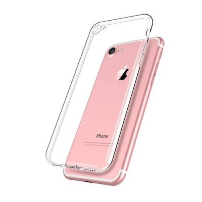 Чехол-накладка для Apple iPhone 7/8/SE(2020) силиконовый (прозрачный) для iPhone 7/8/SE (2020) / Электроника | V4.Market