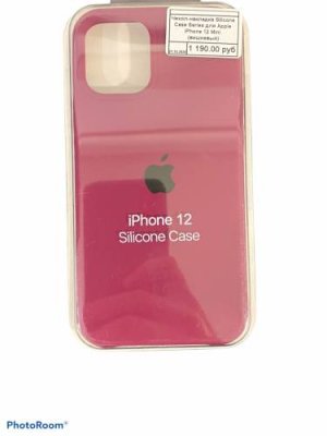 Чехол-накладка Silicone Case Series для Apple iPhone 12 Mini (вишневый) для iPhone 12 Mini / Электроника | V4.Market