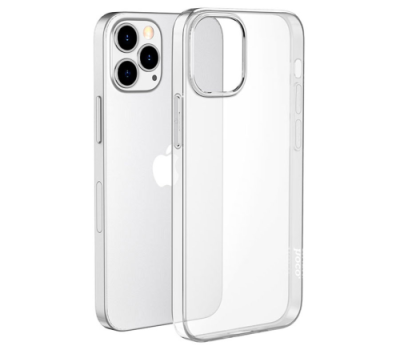 Чехол-накладка Hoco Light Series TPU для iPhone 13 Pro Max силиконовый (прозрачный) для iPhone 13 Pro Max / Электроника | V4.Market