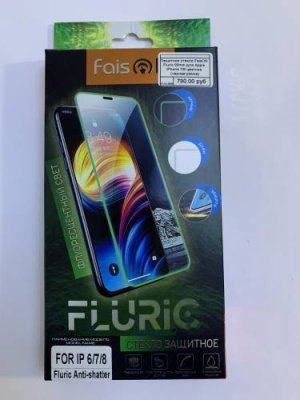 Защитное стекло FaisON Fluric 03mm для Apple iPhone 7/8/SE(2020) цветное (черная рамка) для iPhone 7/8/SE (2020) / Электроника | V4.Market