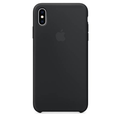 Чехол-накладка Apple Silicone Case Series для iPhone XS Max силикон (Black) (MRWE2FE/A) уценка Уценка аксессуары / Электроника | V4.Market