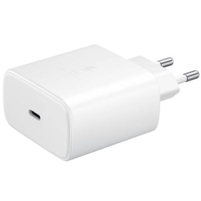 Сетевое зарядное устройство Samsung Super Fast Charger Type-C/PD3.0 /45W (белый) Сетевые зарядные устройства / Электроника | V4.Market