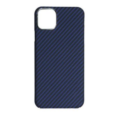 Чехол-накладка K-Doo Kevlar Case для iPhone 13 Pro Max карбоновый (черно-синий в полоску) для iPhone 13 Pro Max / Электроника | V4.Market