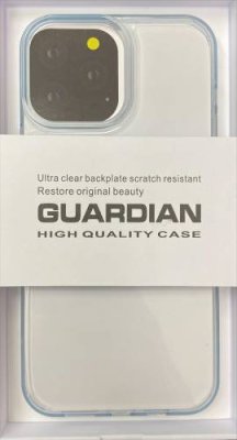 Чехол-накладка K-Doo Guardian Case для iPhone 13 Pro силиконовый (прозрачно-голубой) для iPhone 13/13 Pro / Электроника | V4.Market