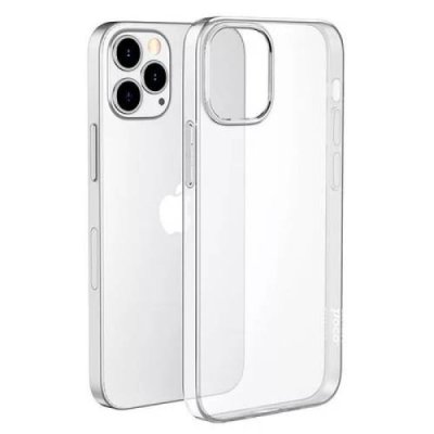 Чехол-накладка Hoco Light Series TPU для iPhone 14 Pro Max силиконовый (прозрачный) для iPhone 14 Plus/14 Pro Max / Электроника | V4.Market